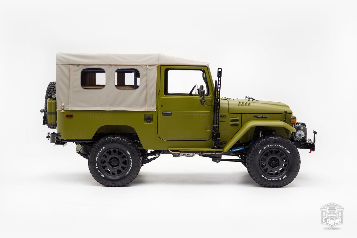 Toyota Land Cruiser J60 & J80 Series, FJ & HJ, 16 x 8" ET0, ET-20, 6-bolt (6x139.7) Evo Corse Dakar Zero Alloy Wheels