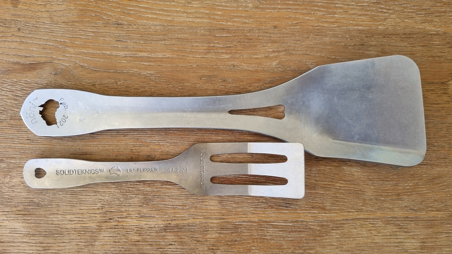 Solid Teknics Lil’ Flippa - Spring Stainless Steel