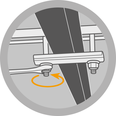 Autohome fixing clamps, for the best roof top tent, light strong fiberglass roof top tent,