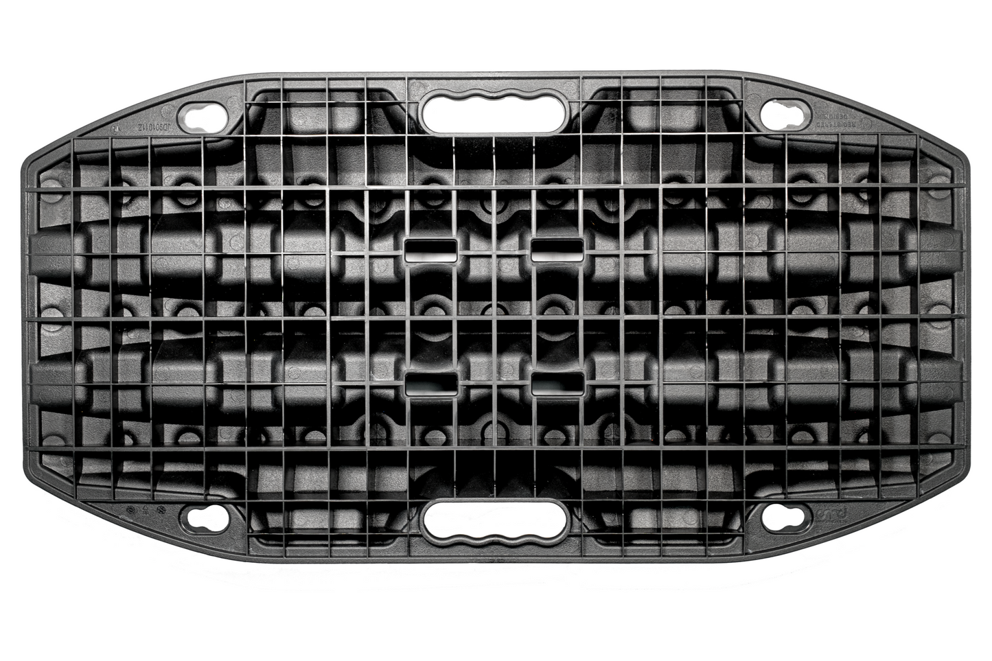 maxtrax mini jaxbase black showing the base. overlanders traction aid in a compact package
