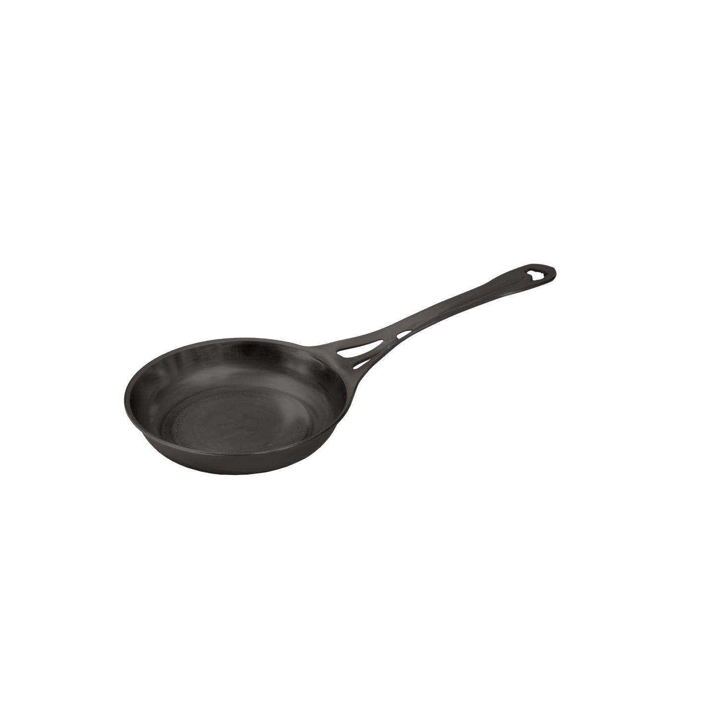 Solid Teknics 18cm Wrought Iron 'Quenched' Pan/ Skillet