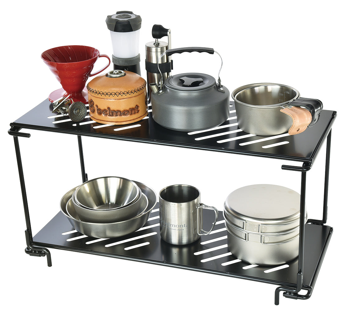 Belmont BM-282 Iron rack / two-level table (with storage case)