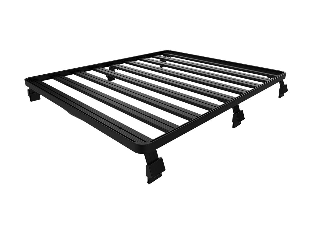 Front Runner slimline platform expedition and overlander roof rack large with gutter mount foot raised edge for lots of accessories