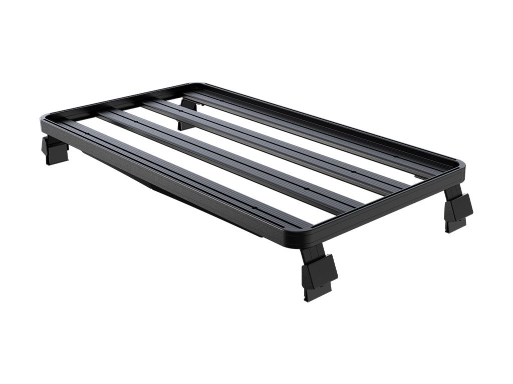 Front Runner slimline platform expedition and overlander roof rack with gutter mount leg foot raised edge for lots of accessories