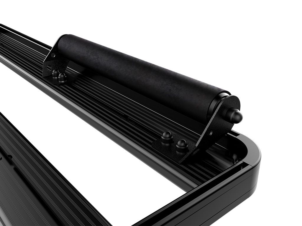 front runner cargo roller for loading canoe or kayak onto your slimline II roof rack for your land cruiser or prado or land rover defender side mount zoom view