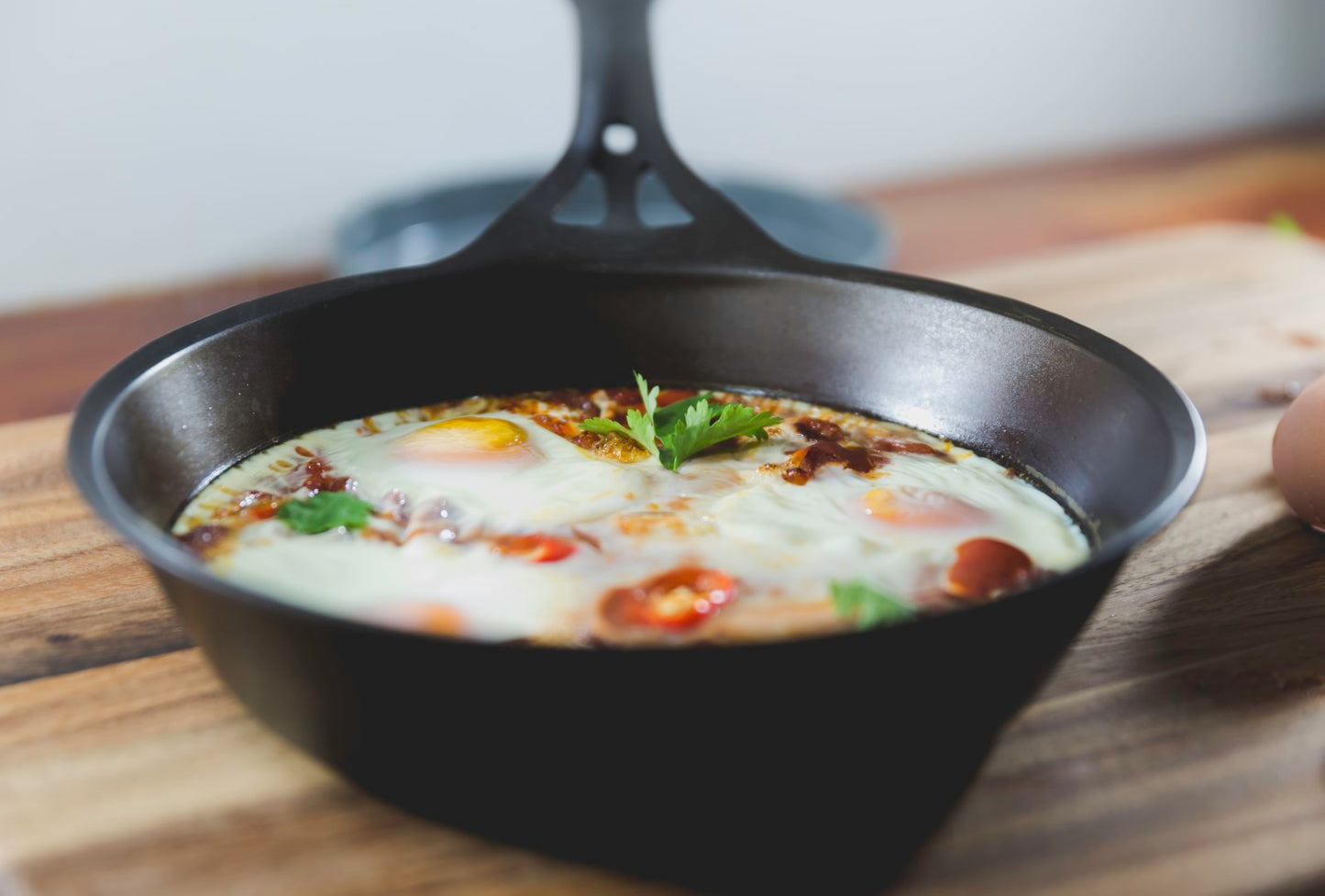 22cm Wrought-iron 'Quenched' Sautuese Pan
