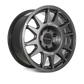 Evo Corse wheel for toyota land cruiser 300 series and Prado 250. the 4x4 off road alloy wheel with the highest high load rating for overlanding, rally, 4wd expedition and GVM upgrades in australia. LC250 lc300 wheels, 300 series wheels, 300 series landcruiser wheels, what is the best offset for prado 250 or land cruiser 300 wheels? This 18x8.5 ET47 ET40 ET38 ET25 ET20. axo view gray anthracite glossy
