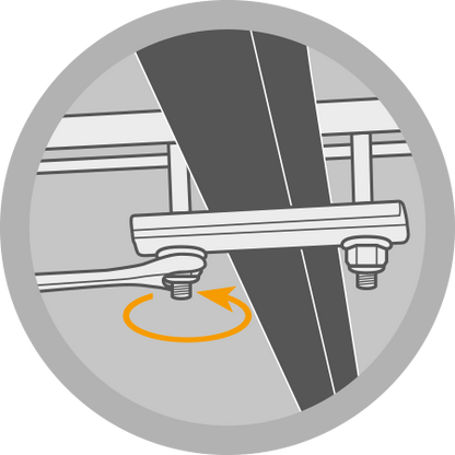 Autohome fixing clamps, for the best roof top tent, light strong fiberglass roof top tent, 