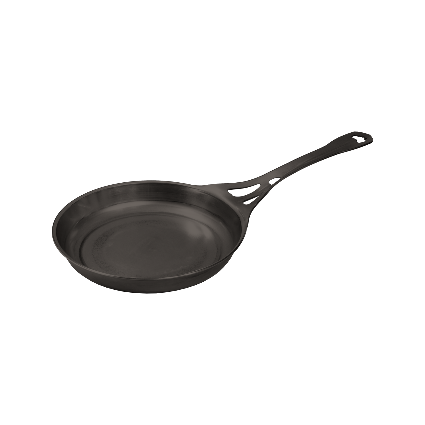 26cm Wrought Iron 'Quenched' Pan/ Skillet