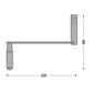 maggiolina winder handle by autohome, large handle for extreme hard shell roof top tent. not the fastest tent setup but the most reliable and still very quick